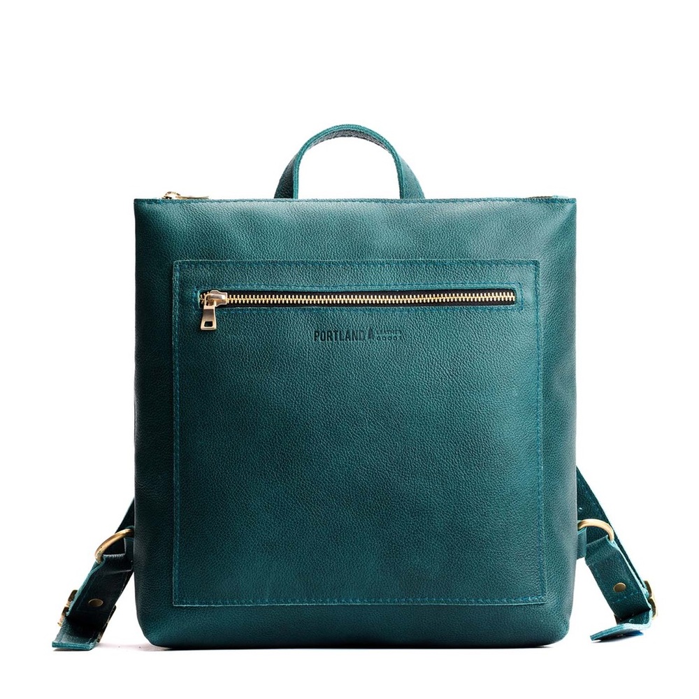 PORTLAND LEATHER TOTE BACKPACK-CLASSIC-Sea Glass